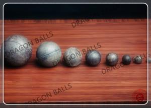 China Solid Cast Iron Grinding Balls 12mm - 120mm Diameter High Surface Hardness factory