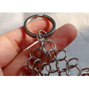 316SS Chain Mail Scrubber 6x6inch As Home Cookware Kitchen Tool