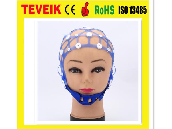 Medical Separating Neurofeedback Silicone EEG Electrode Cap, 20 Leads Cup