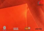 Uniform Workwear Fluorescent Material Fabric Warp Knitting EN20471 Anti Pilling