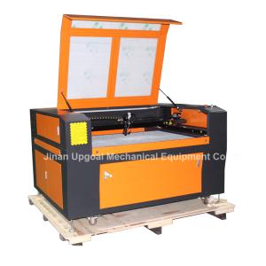 China Embroidery Fabric Co2 Laser Cutting Machine with Japan CCD Camera UG-1290 factory