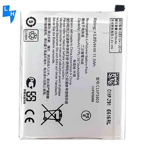 3000mAh C11P1603 Mobile Phone Battery for ASUS ZenFone 3 Deluxe 5.5 Z016D M630