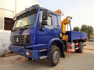 China fold boom truck crane sinotruck sale in china factory