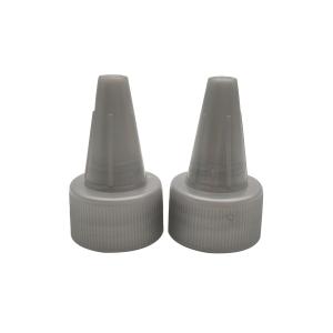 China Leakage Resistant 28mm Plastic Nozzle Cap With Twist Top factory