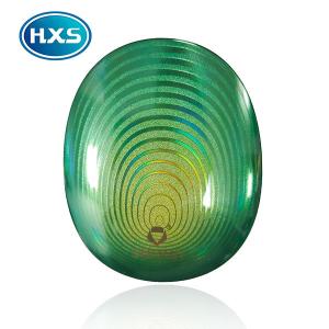 China IMD Decorative Moulding Pieces Pure Green Scratch Resistant Gradient Curved factory
