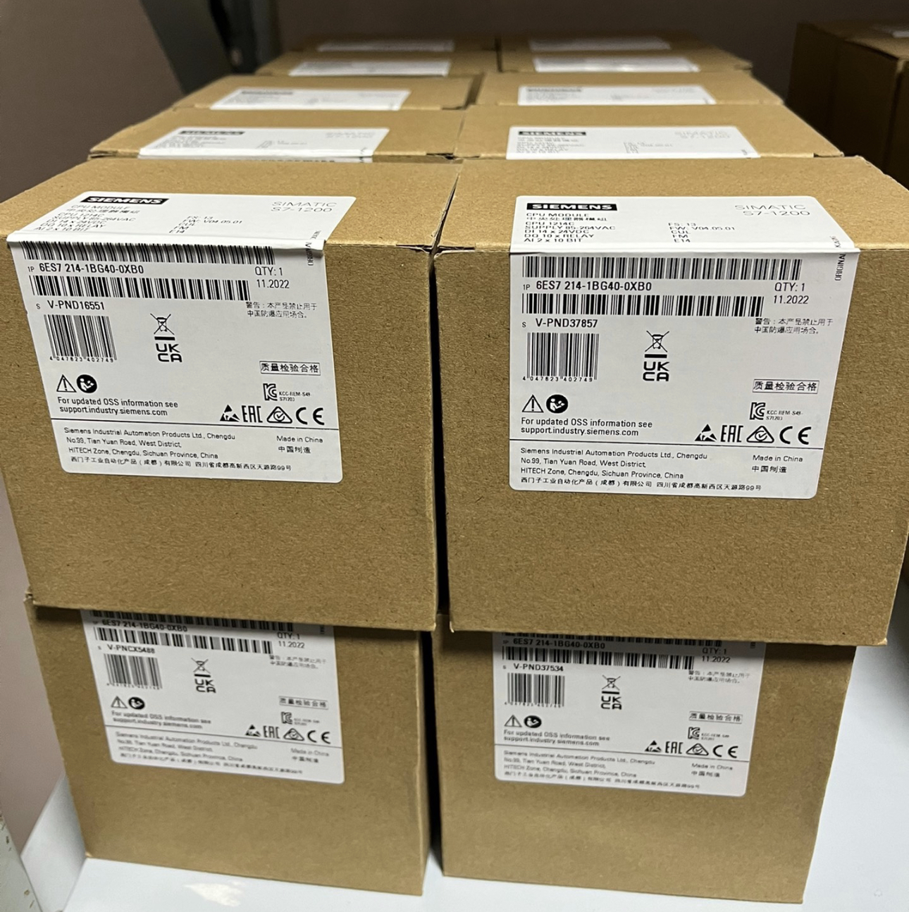 6ES7137-6BD00-0BA0 Siemens ET 200SP CM 4 X IO-Link ST Communication Module IO