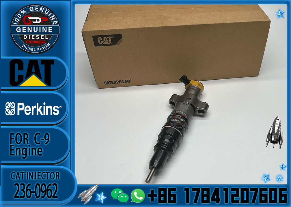 C-9 Diesel Engine Parts Fuel Injector Common Rail Injector 2360962 236-0962 For Excavators CAT 330C 330C