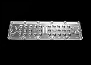 China Vertical 28 in 1 LED Street Light Module 80*150 Degree Lens With Heat Sink factory