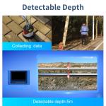 PQWT CL500 Outdoor Pipe Water Leak Detector Depth 5M