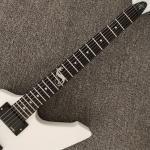 Black JH LTD Snakebyte guitar,James Hetfield Signature Guitar,Ebony Fretboard