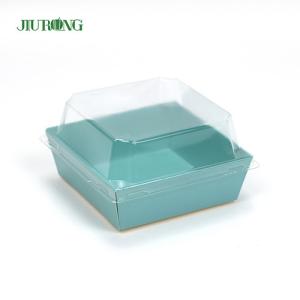 China SGS CMYK Color Kraft Disposable Food Containers Environmental Friendly factory