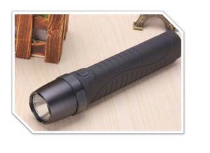 China Black Battery Powered Work Lights , Night Patrol / Safty Guard LED Battery Work Lamp 450lm factory