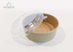Compostable Takeaway Food Containers Kraft Paper Bowls For Street Food