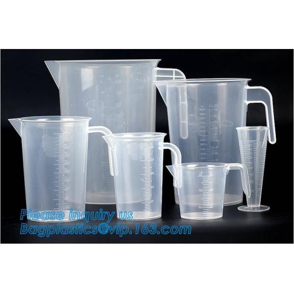 1L Clear measurement glass graduated cylinder jug for labor usage 200ml/400ml