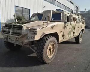 China 8-Seater Military Protected Vehicles with EFI and 380mm Obstacle Crossing Height factory