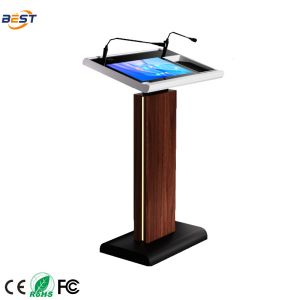 China Digital Smart Electronic Multimedia Interactive Lectern and Pulpit factory