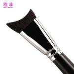 A81 Oblique Angled Shadow Brush Single Wool Powder Blush Brush Cruelty free
