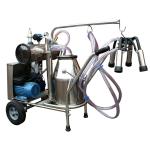 Negative Pressure 170L/min Cow Milking Machine SS304 Material