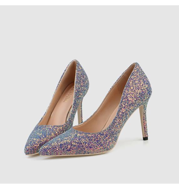 ZM028 96289-23 New Style Super High Heel Pointed Toe Single Shoes Stiletto Sexy