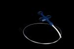Disposable Stone Extraction Basket Spiral Shape Stainless Steel / ABS Material