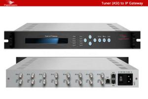 China Digital headend 8 tuner ip gateway factory