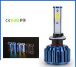 COB Chip Car LED Headlights C2- H4 9004 9007 H13 For Offroad SUV 3200 Lumens