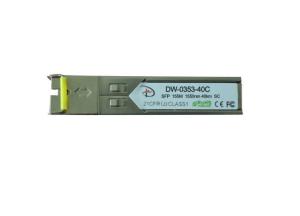 China Optic Module/Transceiver,GLC-FE-100BX-D,BIDI SFP,155M,TX1550/RX1310,40km,Cisco compatible factory