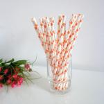Fda Certificates Decorative Paper Straws Environmentally Friendly Beverage