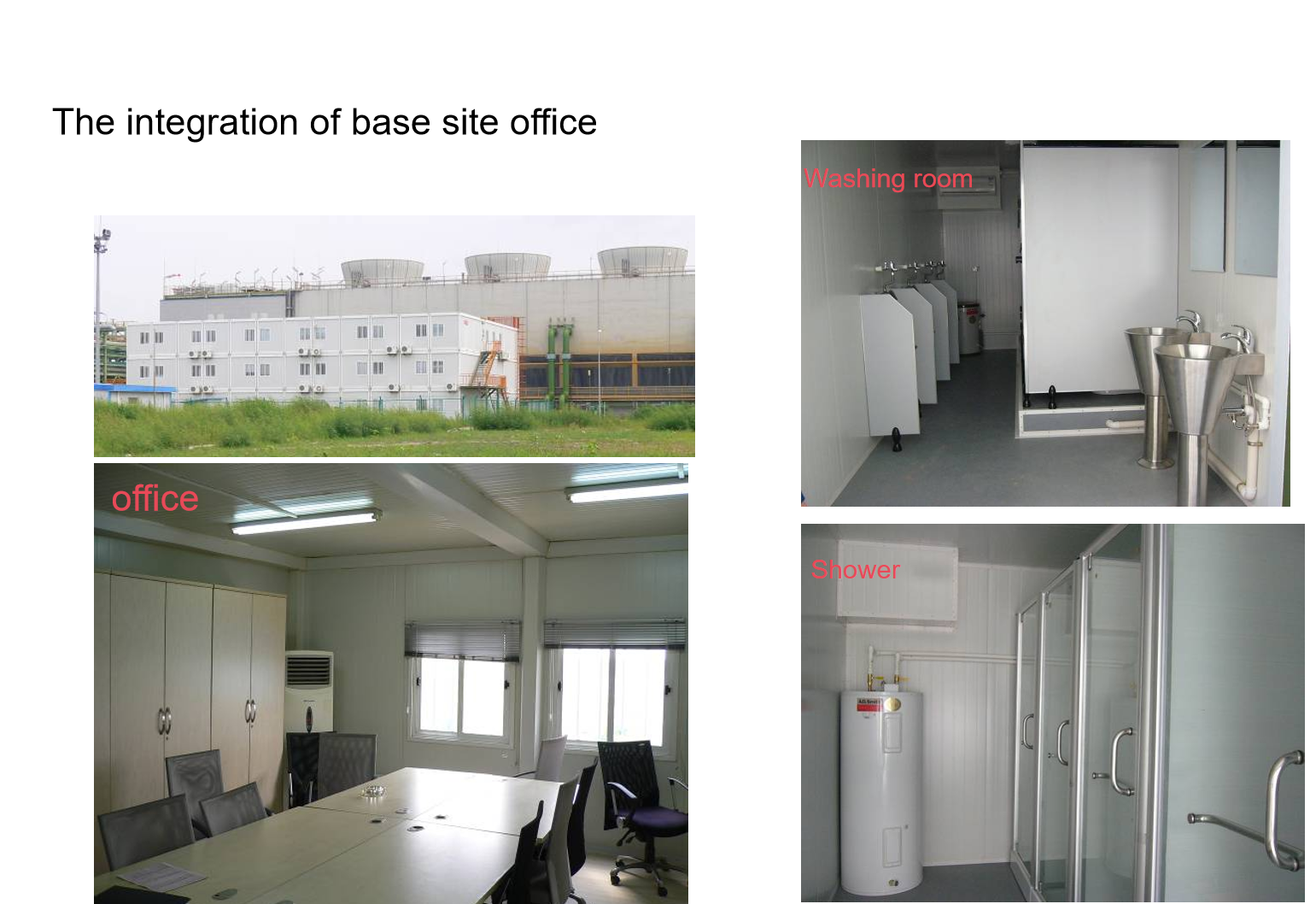 Galvanized Steel Frame Prefabricated Container House Quick Assembly