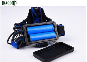 China 10w USB Rechargeable Headlamp , High Lumen Headlamp Aluminum Material factory