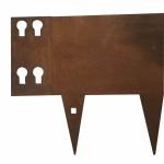 1.6mm Corten Steel Edging 300mm SGS 8 Inch Garden Metal Ornaments