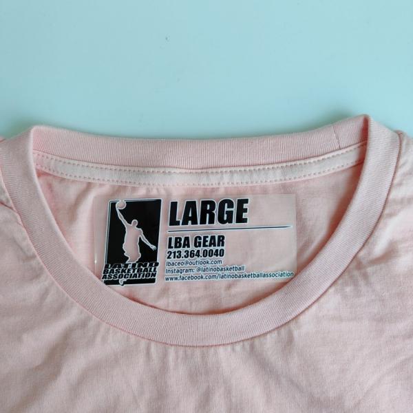 China Customized Neck Label Transfers Laundry Labels For Clothes factory
