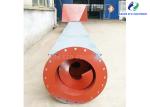Carbon Steel Feed Screw Conveyor 0~45° Tilting Angle Easy Operation