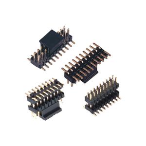 Black PCB 40 Pin Right Angle Header 2.0mm Pitch Single Row