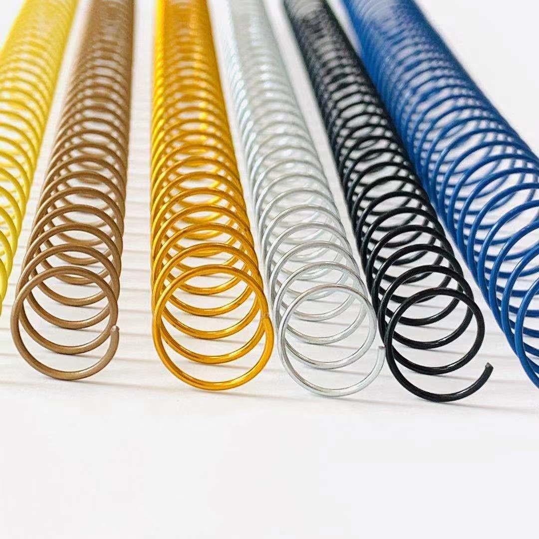 ID 6 - 50mm Metal Spiral Strapping Coil For Calendar