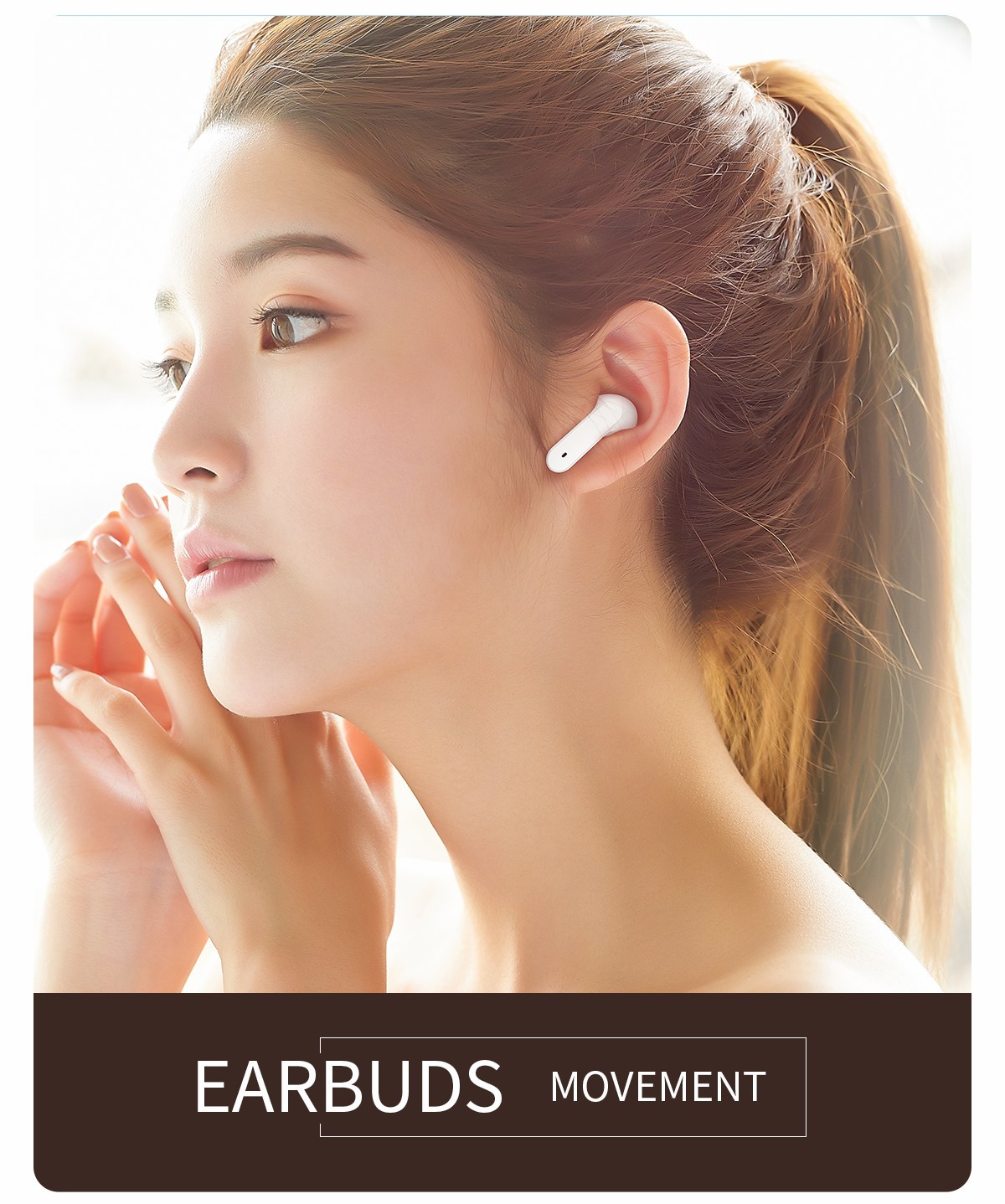 110days Wireless TWS Bluetooth Earphone 300mAh Sport Bluetooth Earbuds