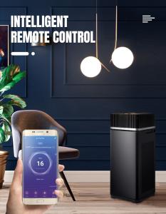 China Portable Hepa Negative Ion Air Cleaner Home Office Silent Ionic Air Purifier factory