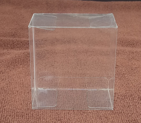 Simple Printing Clear Pvc Tuck Top Box , Small Clear PVC Transparent Packaging Box