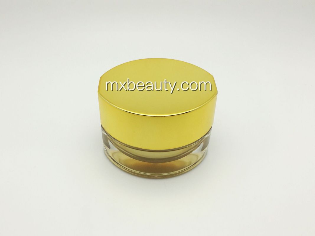 first class pmma OVAL SHAPE cream jar for different size 25g acrylic cream jar cosmetic packaging plastic cream jar