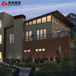 China Steel Structure Apartment Modern Prefab Architecture Building Construction factory