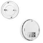 ABS Material Smart Smoke Detector White Color 9V Battery Operating Voltage