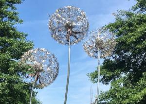 China Incredibly Stainless Steel Dandelion Sculpture Steel Dandelion Sculpture factory