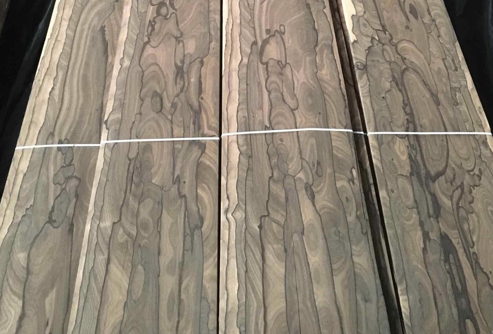 Highly Distinctive Ciricote／Ziricote Natural Wood Veneer for Furniture and Mansions