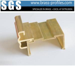 China Decorative Brass Extrusion Door &amp; Window Frame Customized Sizes factory