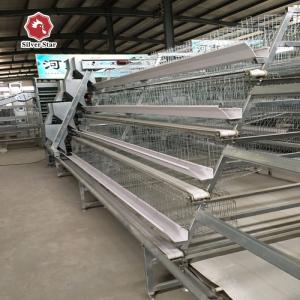 China Egg Layer Farming Equipment A Type Fully Automatic Battery Chicken Poultry Cage factory
