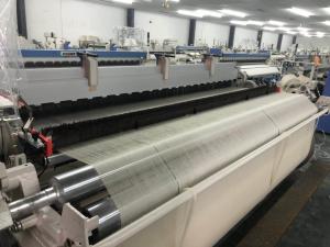 China Quick Locking Double Warp Beam Airjet Machine factory