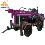 Trailer Mounted Water Well Drilling Rig Full Hydraulic Water Drilling Rig