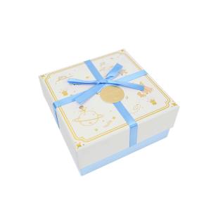 Jewelry Watch Eyewear Custom Cardboard Lid And Base Box With Ribbon For Small