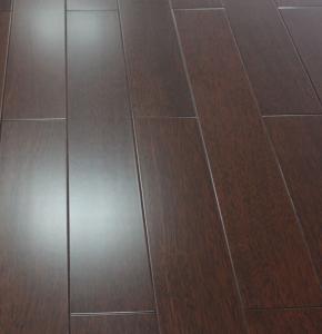 China teak stained Merbau Multi-layers Engineered Flooring, flat finishing factory