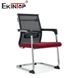 China Ergonomic Office Chair With Mesh Material Metal Base Fixed armrest factory